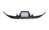 Ferrari F8 Tributo & Spider 2020 2021 2022 2023 with Aftermarket Parts - M Style Top Front Lip Carbon Fiber / FRP from Aero Republic